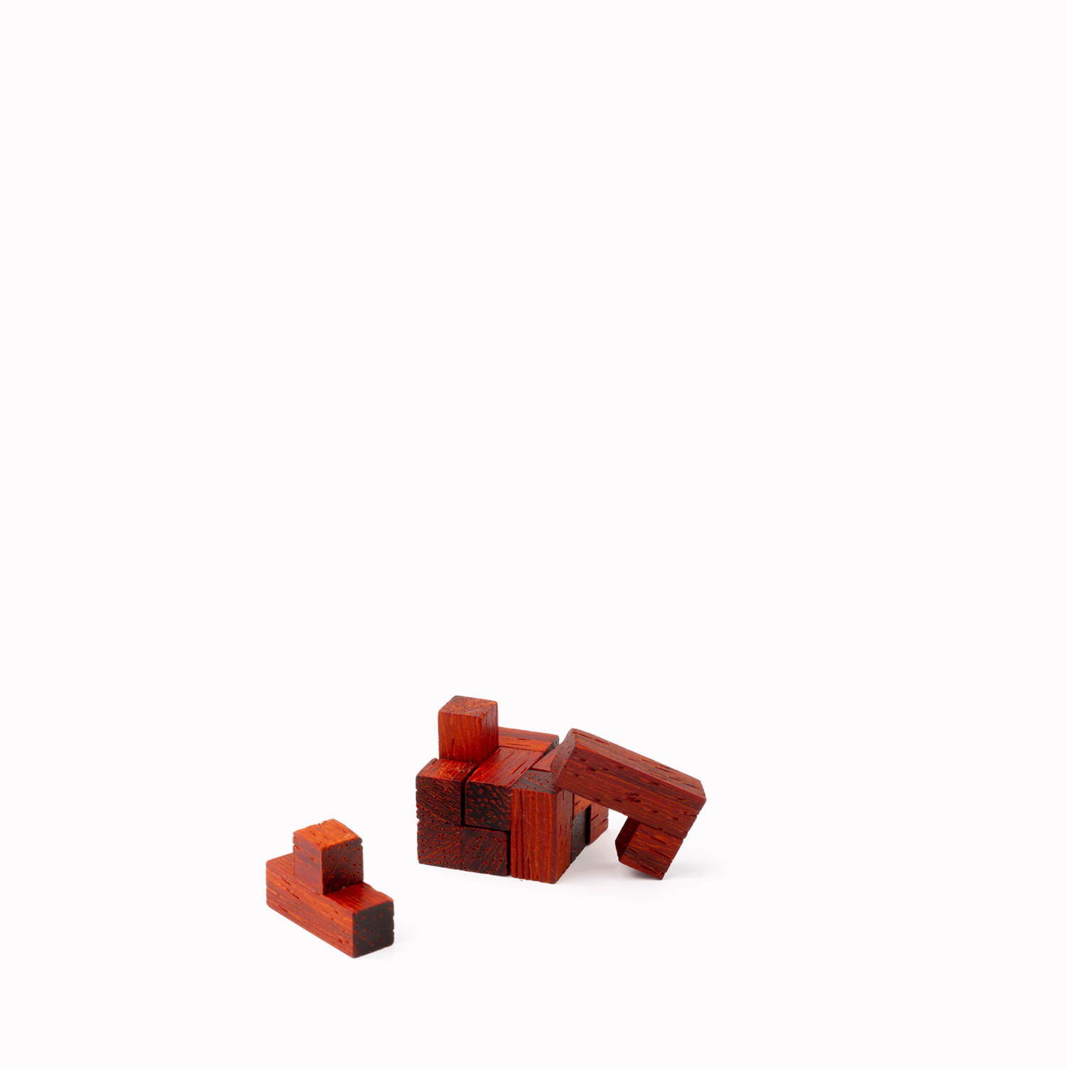 Ganz kleiner SOMA-Würfel - die winzige Geduldsprobe, 17 mm - 01