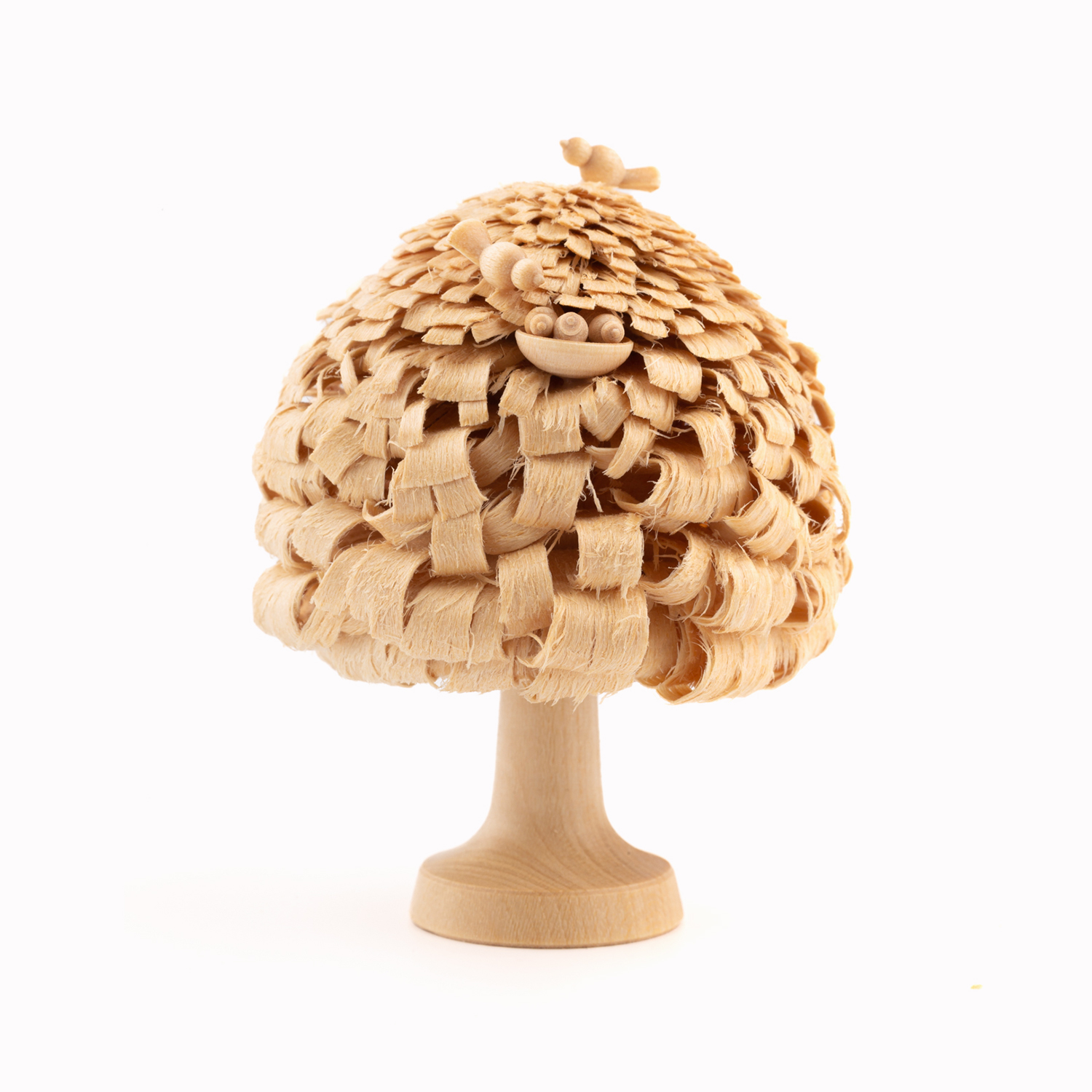 Laubbaum mit Vogelnest - 01